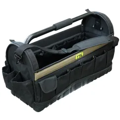 TTG 24in Open Top Tool Bag w/ Moulded Rubber Base